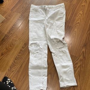 Free people white skinny jeans size 29